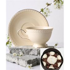  Hillary porceláncsésze+alj, 220ml, 6 személyes, dobozban konyhai eszköz