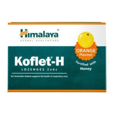 Himalaya Koflet-H citrom ízű 12 szopogató tabletta gyógyhatású készítmény