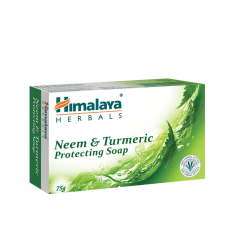 Himalaya Neem és kurkuma bőrvédő szappan, 75g szappan