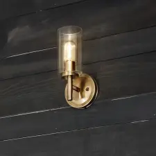 Hinkley Lighting Hinkley klasszikus fali lámpa collier sárgaréz átlátszó elshk-collier1 világítás