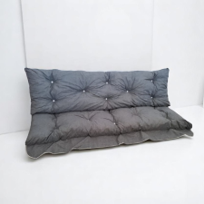  Hintaágy párna 120 cm 3 részes szürke színben kerti bútor