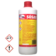 Hip-Tom sósav 15+-2%-os 1L (10db/karton, 560db/raklap) tisztító- és takarítószer, higiénia