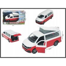 Hipo Kids Globe Vw Transporter Camper Autó, 13,5 cm, Visszahúzható ( ) autópálya és játékautó