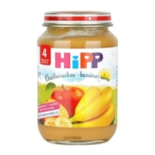 Hipp bébiétel, őszibarackos-banános alma bébiétel