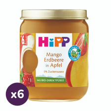Hipp BIO Prémium Alma mangóval és eperrel 6 ó+ (6x160 g) bébiétel