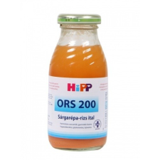 HiPP ORS 200 sárgarépa rizs ital 200ml babakozmetikum
