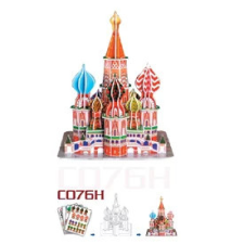 Híres építmények miniatűr 3D puzzle puzzle, kirakós