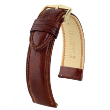 Hirsch Ascot borjúbőr óraszíj, aranybarna 20/18L óraszíj