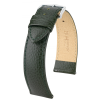 Hirsch Kansas borjúbőr óraszíj, zöld, 20/18