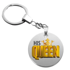  HIS QUEEN kulcstartó kulcstartó