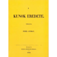 Históriaantik Könyvesház A kunok eredete történelem