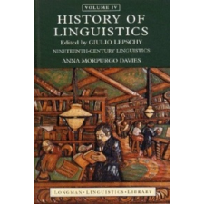  History of Linguistics, Volume IV – Guilo Lepschy idegen nyelvű könyv