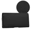  HIT Belt Holster (MÉRET XL) iPhone 15 Pro Max/Samsung A54 5G/A52/S24 Plus/S20 FE dizájn 3 fekete (167x83 mm) tok