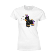  Hit me női póló - egyedi mintás, 12 szín, S-2XL
