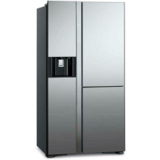 Hitachi Side-by-Side hűtőszekrény, 3 ajtós, 569l, vákuumfiók, tükör üveg hűtőgép, hűtőszekrény