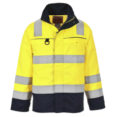  HiVis Multi-Norm kabát PW_FR61YNRL Sárga/Navy - L méret