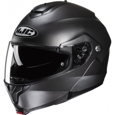 HJC C91N Solid motoros felnyitható bukósisak semi flat titanium bukósisak