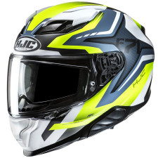 HJC F71 Fes MC1SF zárt motoros bukósisak fehér-fluo sárga bukósisak