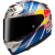 HJC RPHA 12 Red Bull Austin GP II MC21 zárt motoros bukósisak kék-szürke