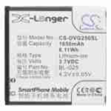 HL-U6 Akkumulátor 1650 mAh mobiltelefon akkumulátor