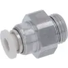 HLF INOX GYORS CSATLAKOZÓ EGYENES FIT.1/8M D.4