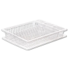HNC Plastik Edényszárító + tálca 37×46×8 cm