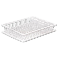 HNC Plastik Edényszárító + tálca 37×46×8 cm konyhai eszköz