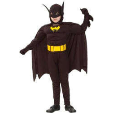 HO-HO Bt. Batman Jelmez #fekete - 122-es méret jelmez