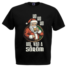  Ho ho Hol van a söröm? - Karácsonyi Férfi Póló férfi póló