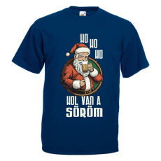  Ho ho Hol van a söröm? - Karácsonyi Férfi Póló