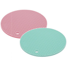  Hőálló, csúszásgátló szilikon edényalátét - Rózsaszín konyhai eszköz