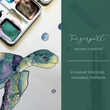 Hobbibázis Akvarell kifestő készlet: Tengerpart dekorációs kellék