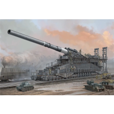 HobbyBoss Német 80cm K(E) sínágyú műanyag modell (1:72) makett
