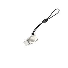  HOCO Adapter csatlakozó - micro USB - C-típusú UA8 ezüst kábel és adapter