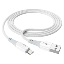 Hoco CABLE USB Iphone lightning 8-pin 2,4a komp x70 1m fehér mobiltelefon kellék