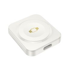Hoco CQ16C vezeték nélküli Apple Watch töltő, 2,5W, fehér okosóra kellék