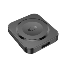 Hoco CQ16C vezeték nélküli Apple Watch töltő, 2,5W, fekete okosóra kellék