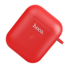 Hoco cw22 tölt&#337;tok (500mah, wireless) apple airpods piros cw22_r audió kellék