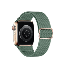 Hoco Fonott nylon óraszíj Apple Watch 42/44/45/49 mm Hoco WA04 Fashion zöld okosóra kellék