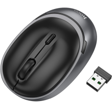 Hoco GM34 Bluetooth + RF Wireless Egér - Fekete (GM34 BLACK) egér