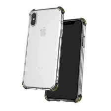 Hoco ICE SHIELD szilikon telefonvédő (ütésállóság, légpárnás sarok, átlátszó hátlap) ÁTLÁTSZÓ tok és táska
