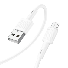 Hoco kábel USB-Micro 2,4A Victory X83 1m fehér kábel és adapter