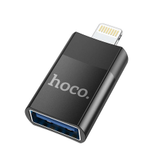 Hoco Lightning/USB 2.0 adapter Hoco UA17 fekete kábel és adapter