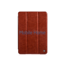 Hoco Samsung Tab A9.7 HOCO Crystal Classic Bőr Könyvtok - Barna tablet tok