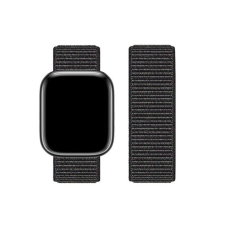Hoco Tépőzáras óraszíj Apple Watch 38/40/41 mm Hoco WA02 Original fekete okosóra kellék