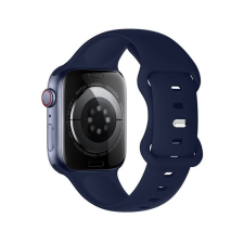 Hoco WA15 Apple Watch 38 / 40 / 41mm szilikon szíj, sötétkék okosóra kellék