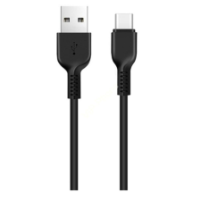 Hoco X20 USB-A apa - USB-C Adat- és töltőkábel 1m - Fekete (HOC0060) kábel és adapter