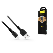 Hoco X20 USB apa - MicroUSB apa Adat- és töltőkábel 1m - Fekete (HOC0056) kábel és adapter