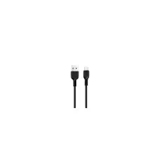 Hoco X20 USB apa - USB-C apa Töltő- és adatkábel 3m - Fekete kábel és adapter