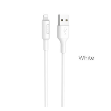 Hoco X25 adatkábel és töltő (USB - lightning 8pin, 100cm) FEHÉR Apple IPAD (3rd Generation), Appl... tablet kellék